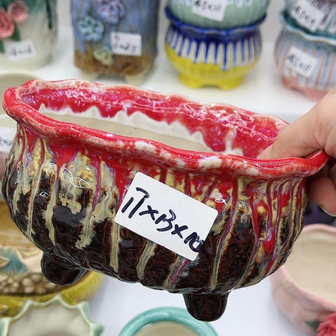 【闪购商品】陶瓷多肉绿植陶瓷花盆