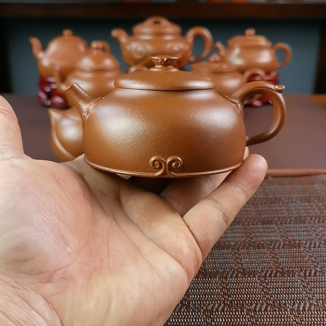 紫砂茶壶沉香泥一生所爱160CC