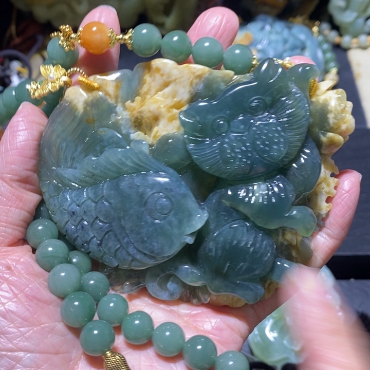 岫玉岫玉吊坠未镶嵌