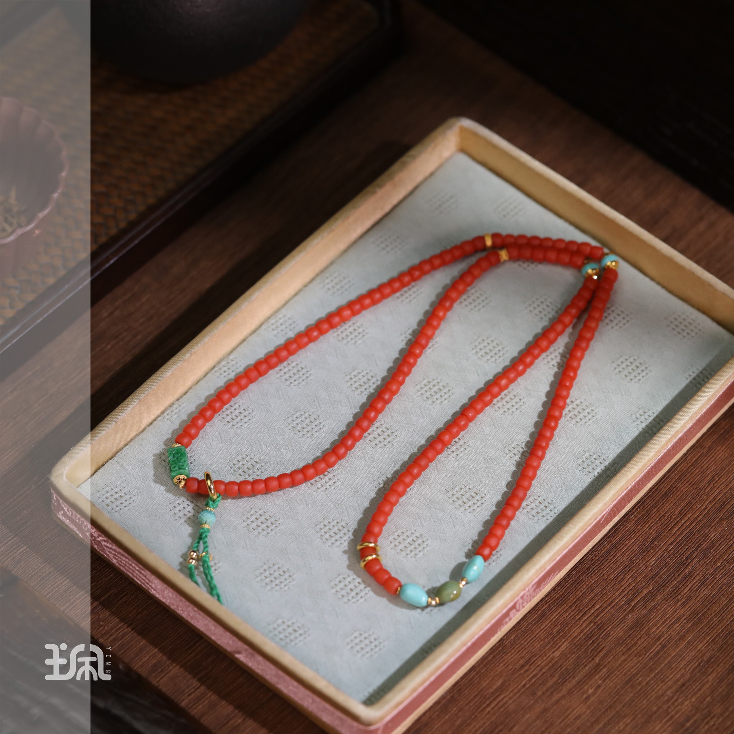 曲悠|南红*项链*18K金镶嵌LYB24121918多样性发其一