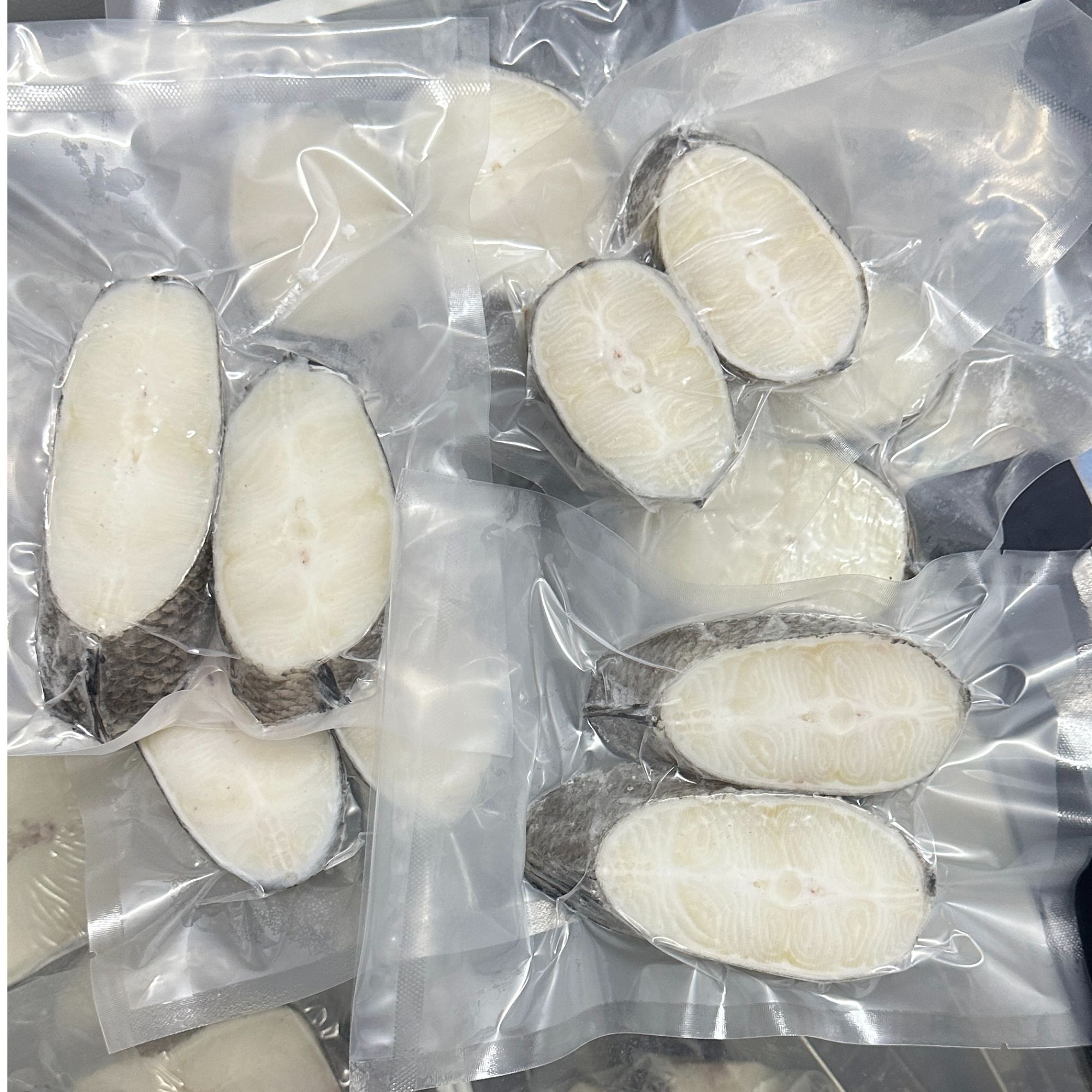 【尾部小圆片法国进口】法国银鳕鱼南极犬牙鱼新鲜深海捕捞切片