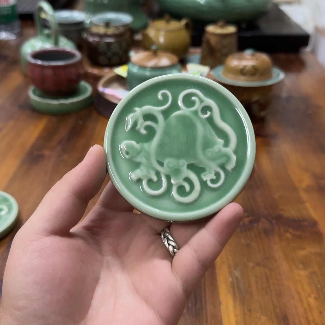 小仲青瓷茶器微瑕7063