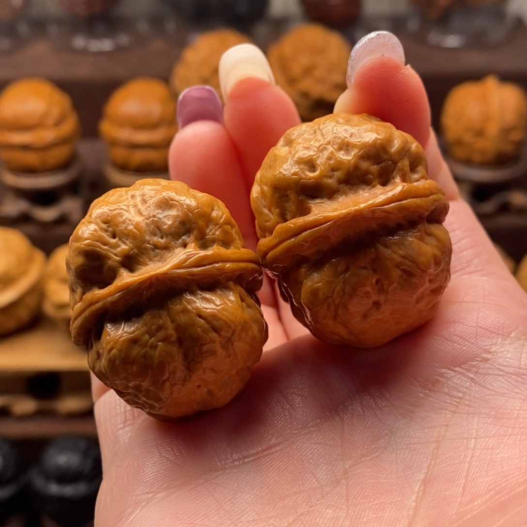 文玩核桃把件36小豆包