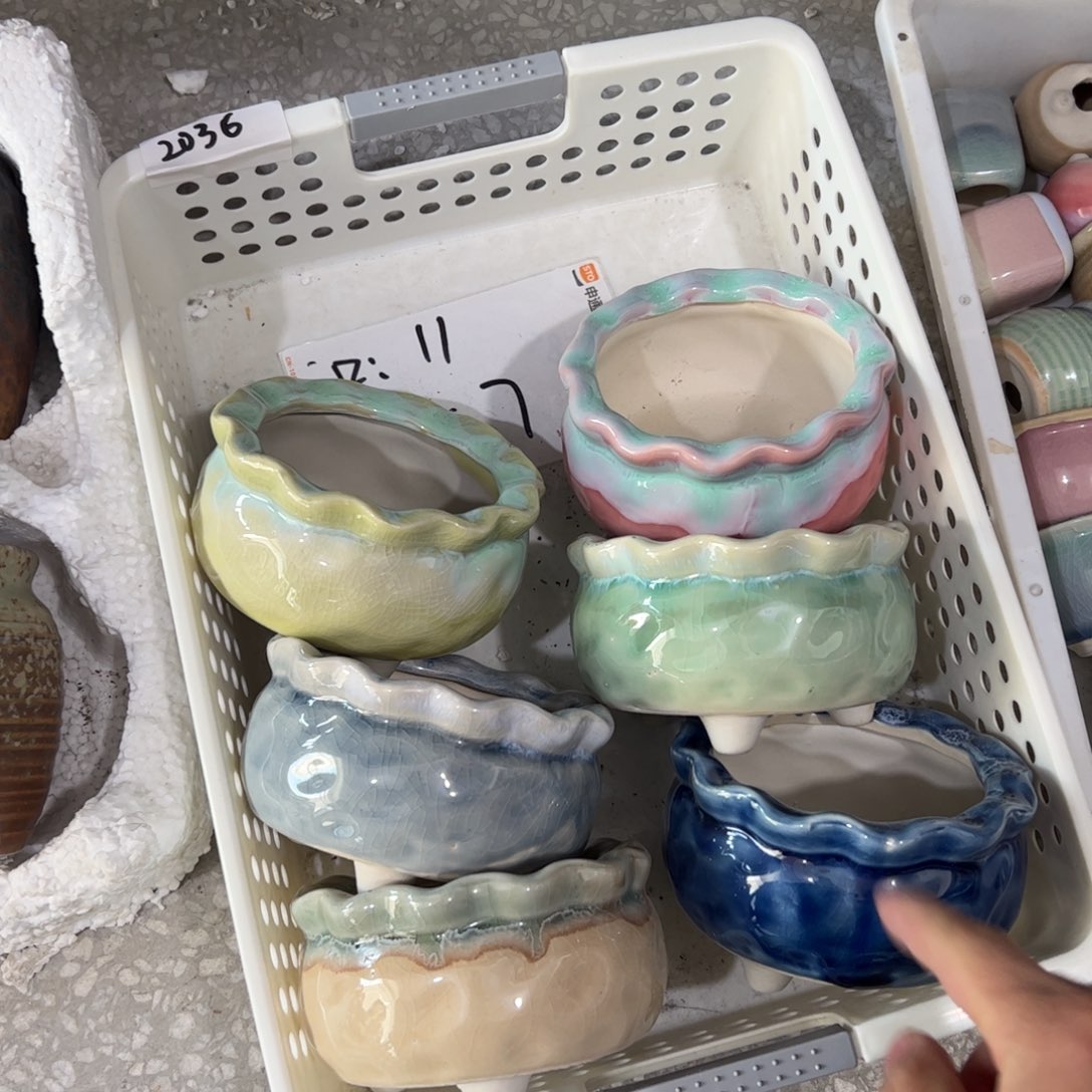 陶瓷陶瓷多肉花盆@@2036