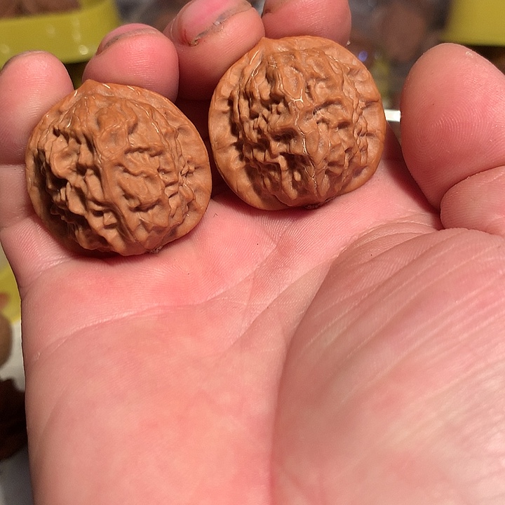 吊坠文玩核桃瓷娃娃35