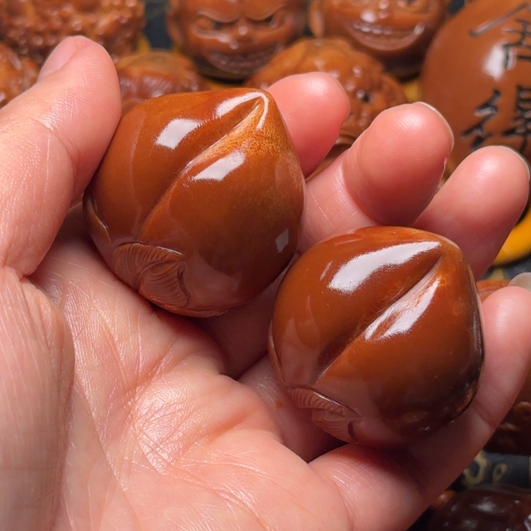 橄榄核手串/手链寿桃