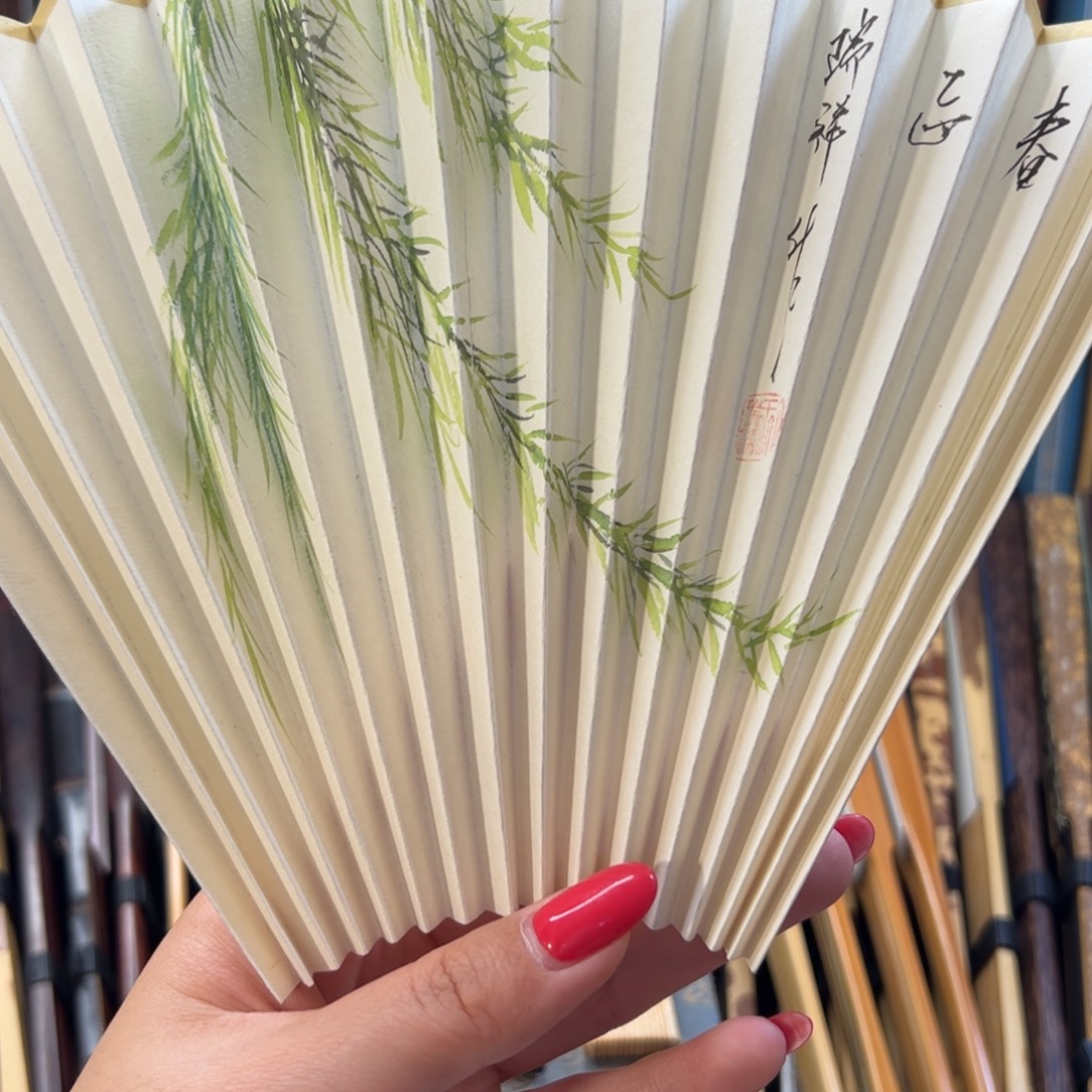 扇子扇面8寸1.8排口16方