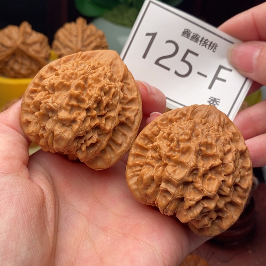 文玩核桃把件官帽48