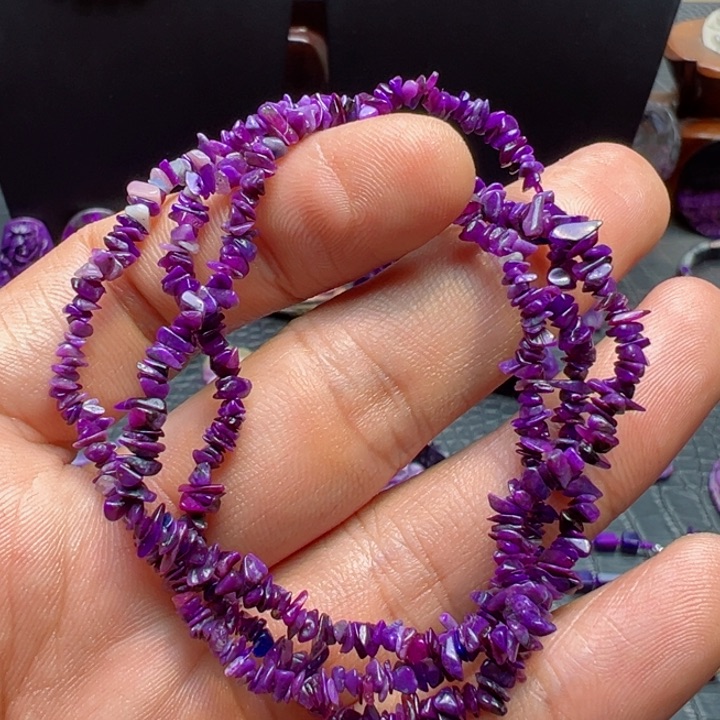 未镶嵌苏纪石（舒俱来）手串楠*