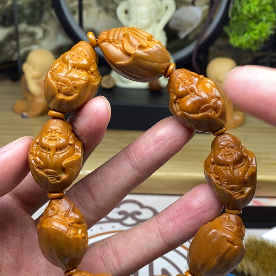 橄榄核手串/手链橄榄核雕工艺手串