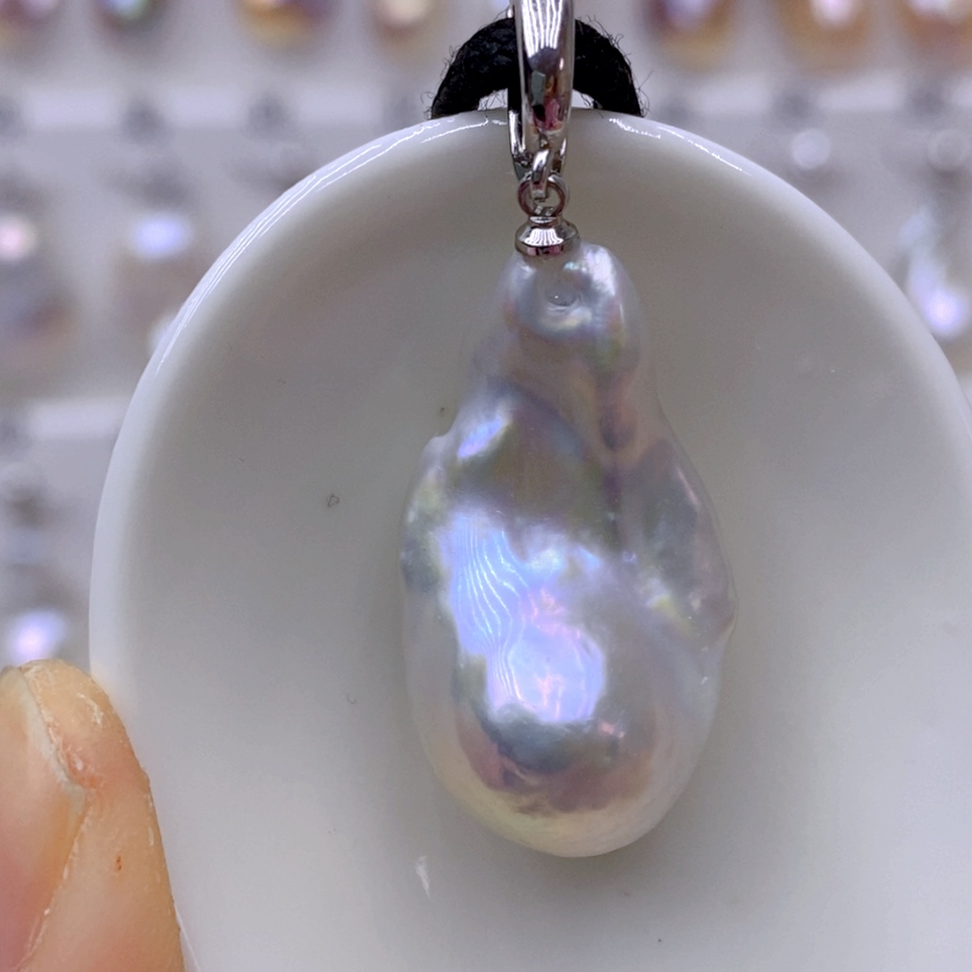 颈饰淡水珍珠14K金镶嵌