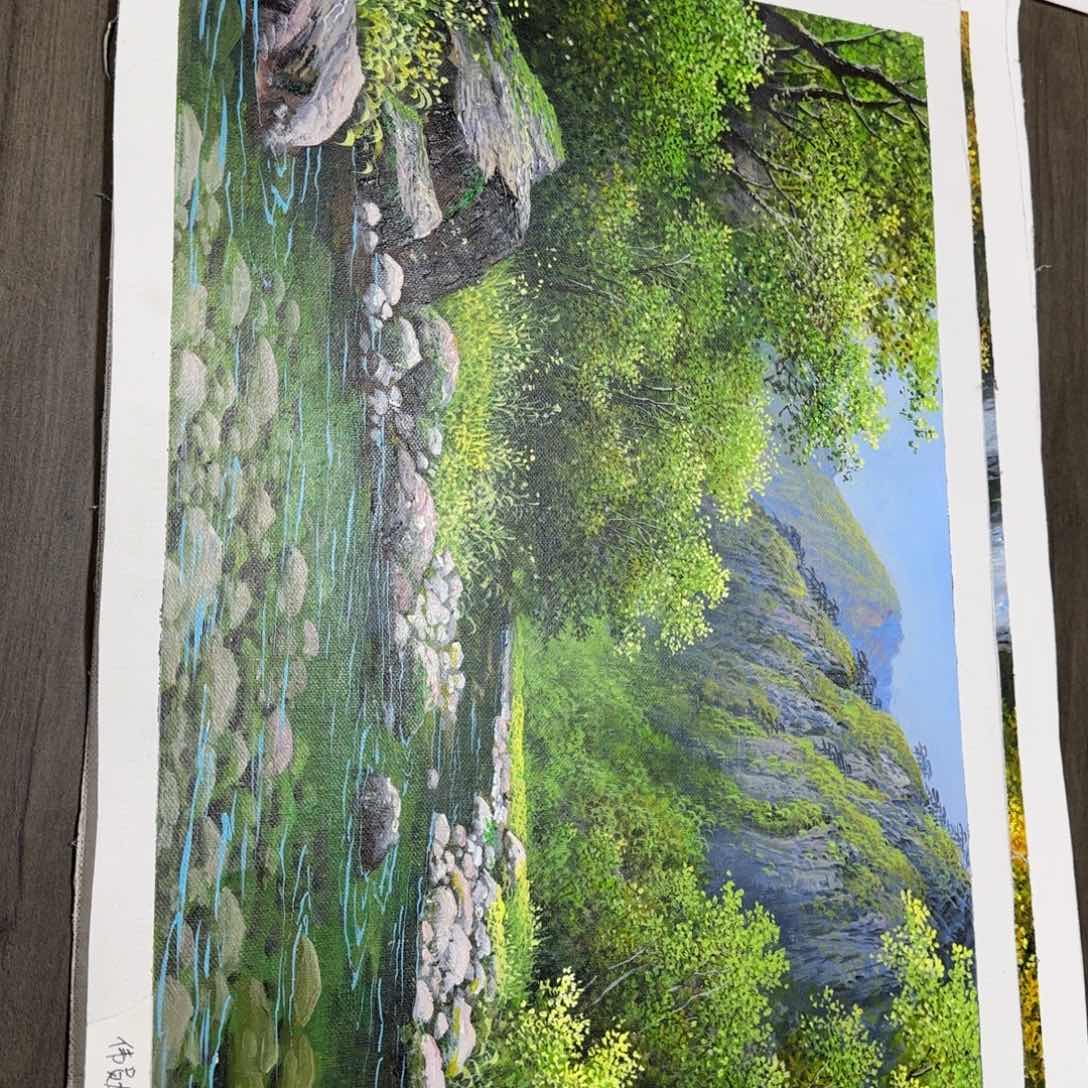 油画优惠多多指教一下自己喜欢