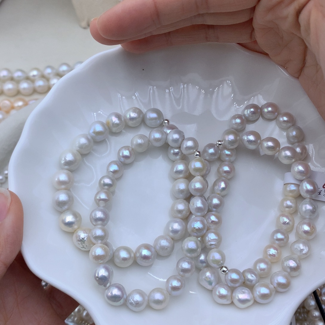 吊坠合金淡水珍珠