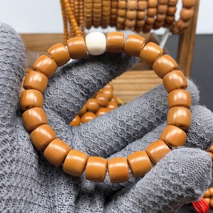 橄榄核手串/手链于*大1.1核中段