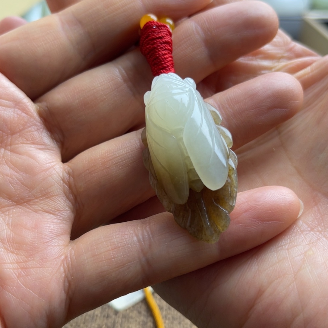 和田玉吊坠(不含链)未镶嵌