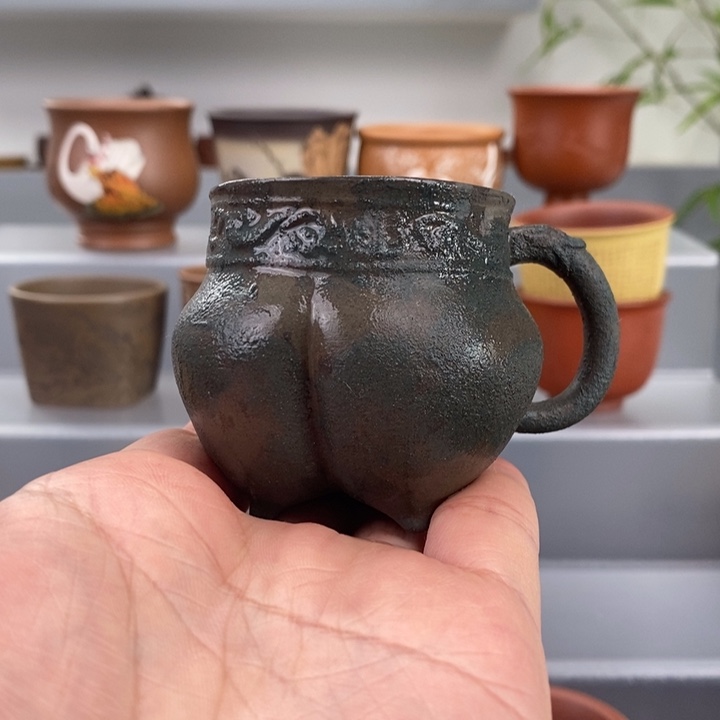 紫砂茶杯宜兴紫砂主人杯