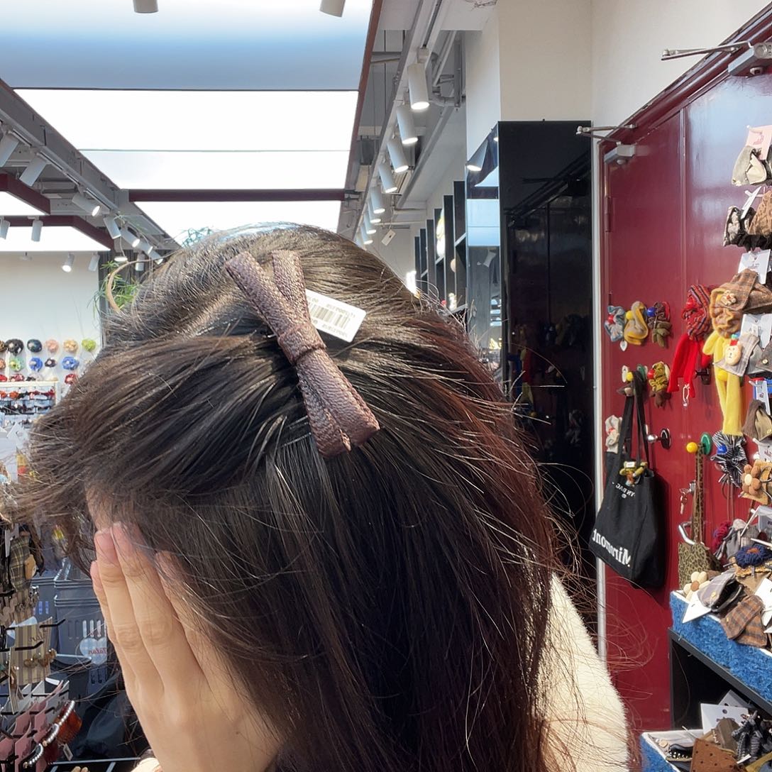 布艺非金属78 倒叉梳