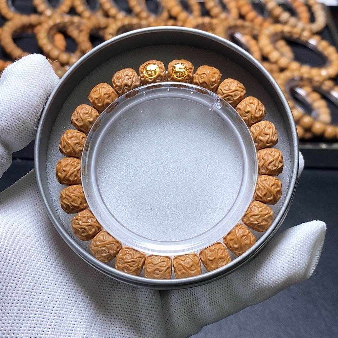 猴头核桃手串双标虎须 10左右 全品 227号