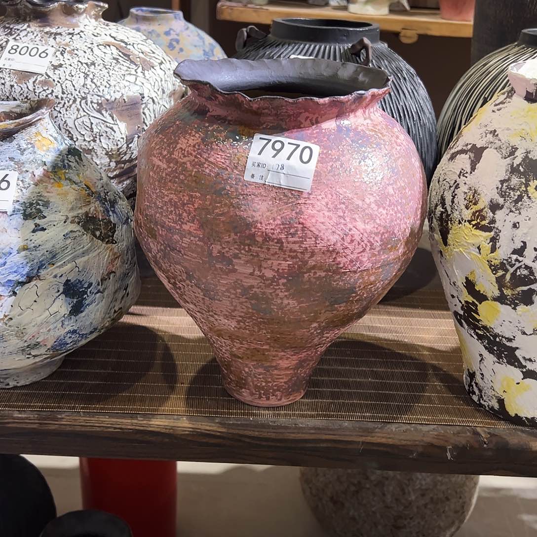 瓶7970高31口13.5陶瓷花瓶无孔