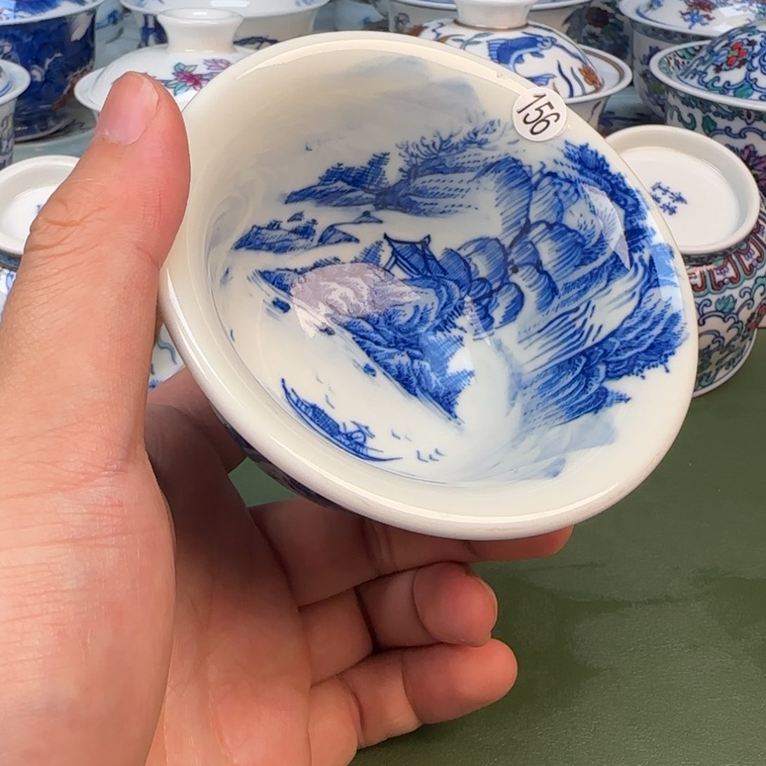 彦祖纯手工手绘茶具156