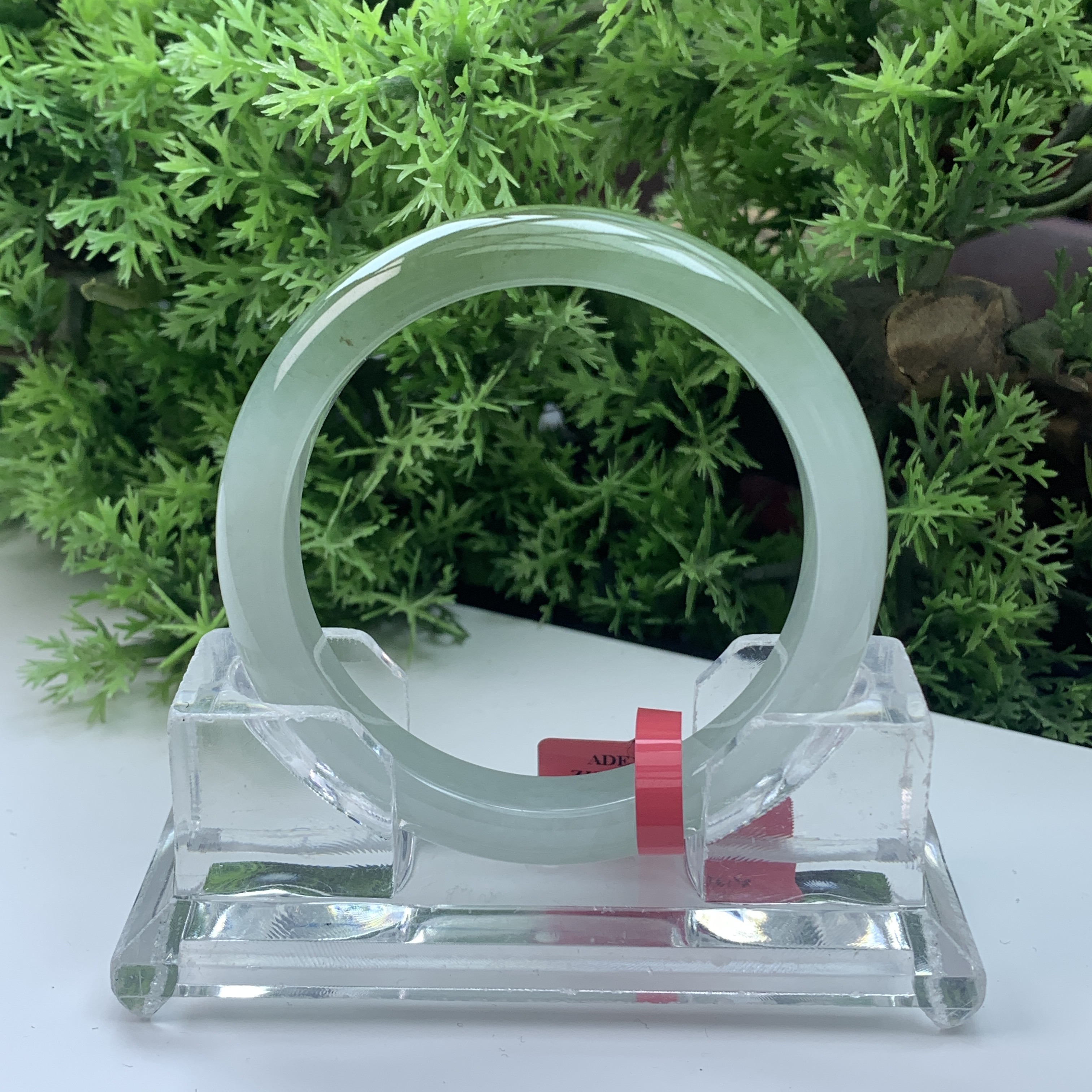 【刘思懿】天然缅甸A货翡翠手镯-Y-3