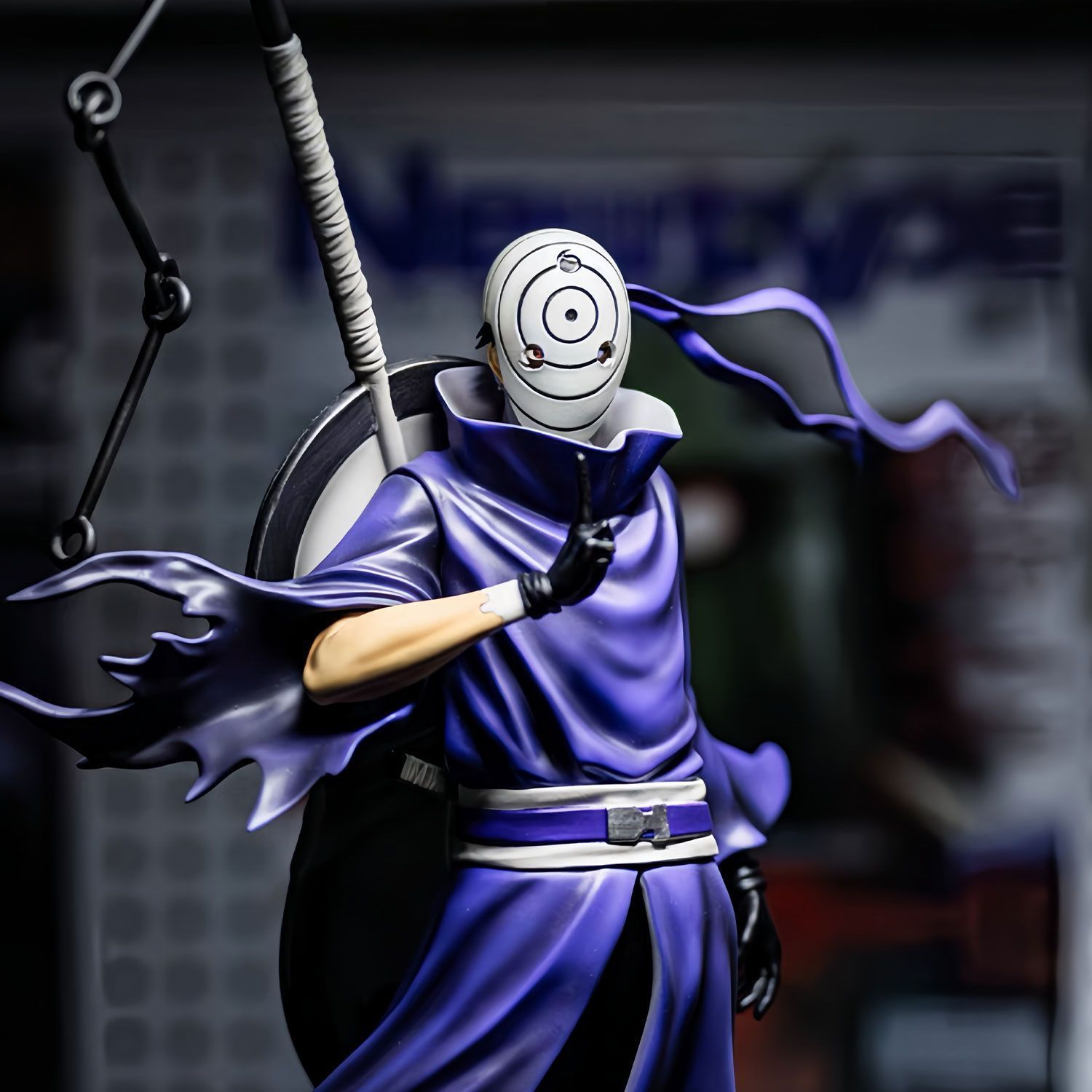 火影忍者带土双头雕 带地台XH