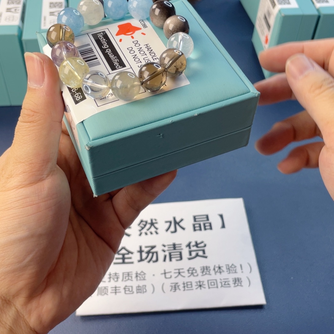 银S925镶嵌手链水晶