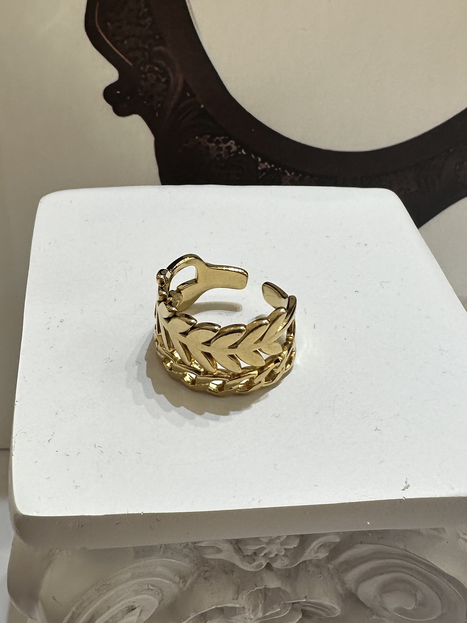 800银戒指 LARVINA复古戒指 百搭款