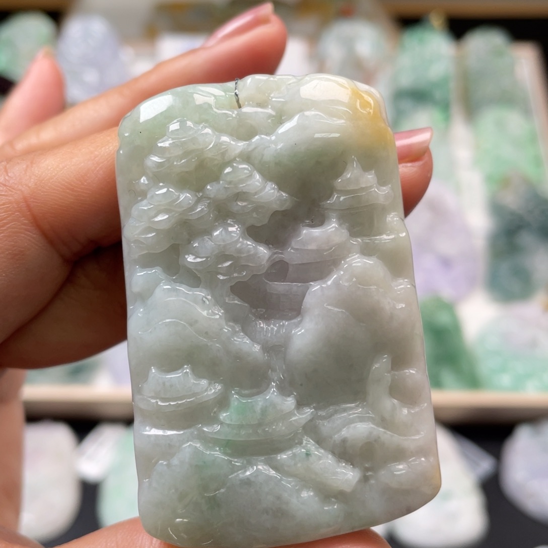 翡翠吊坠(不含链)未镶嵌