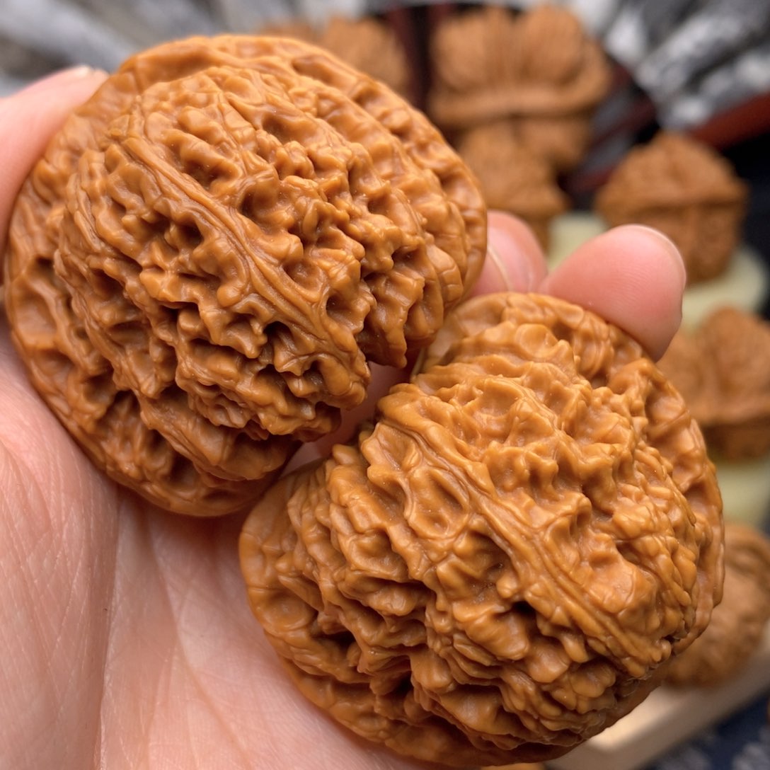 文玩核桃把件48全品南疆