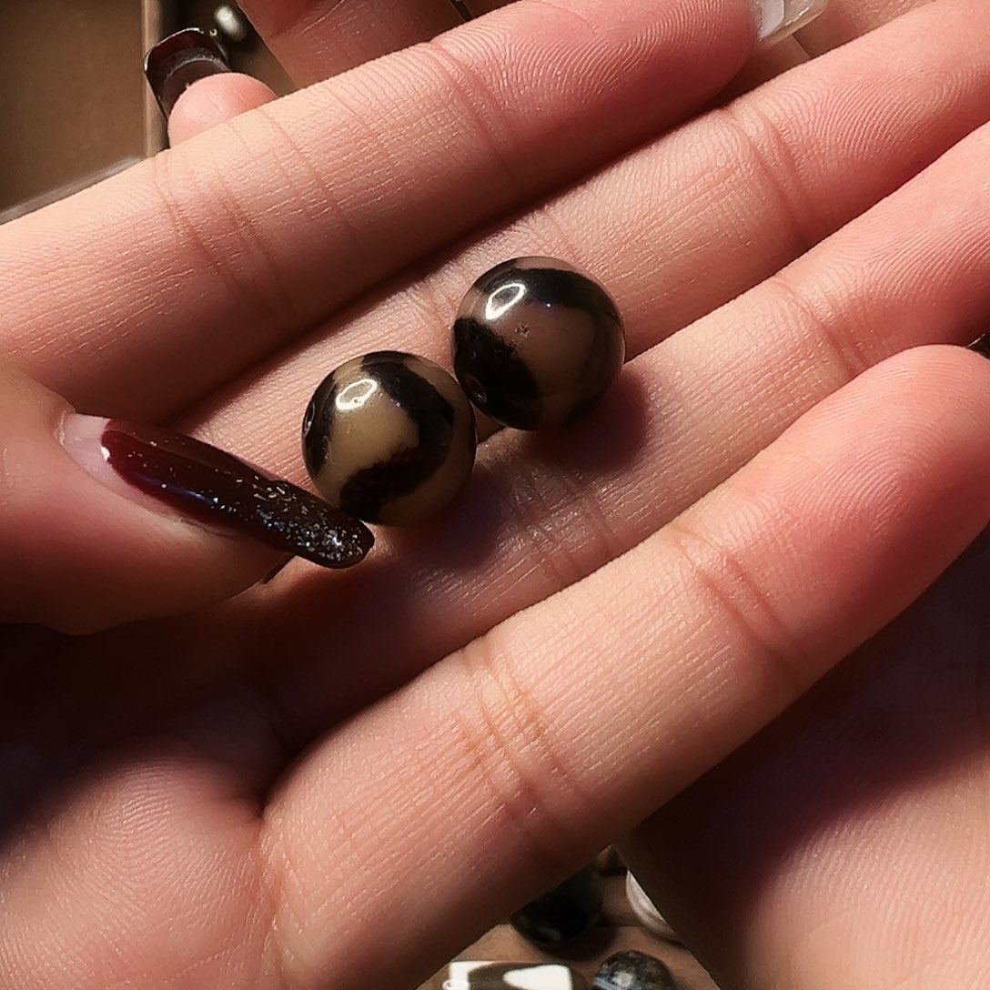 老***山玛瑙/玉髓未镶嵌颈饰