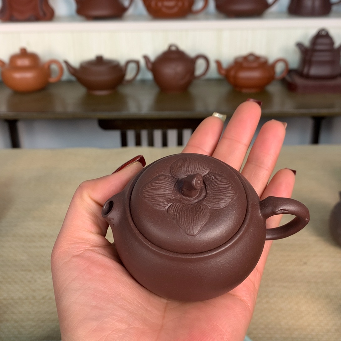 紫砂茶壶小柿子容量60