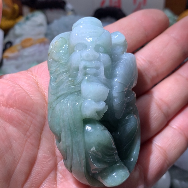 翡翠未镶嵌颈饰保真天然a货翡翠