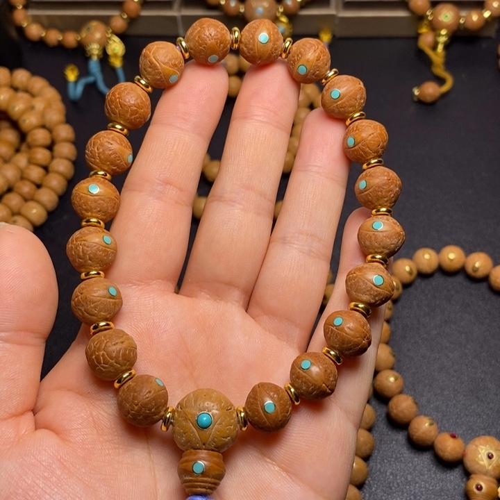 蓝***妹凤眼菩提手串12+手串福利款