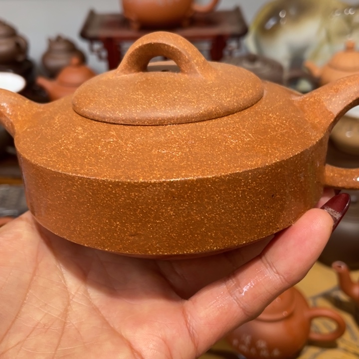 紫砂茶壶清*黄降坡汉君