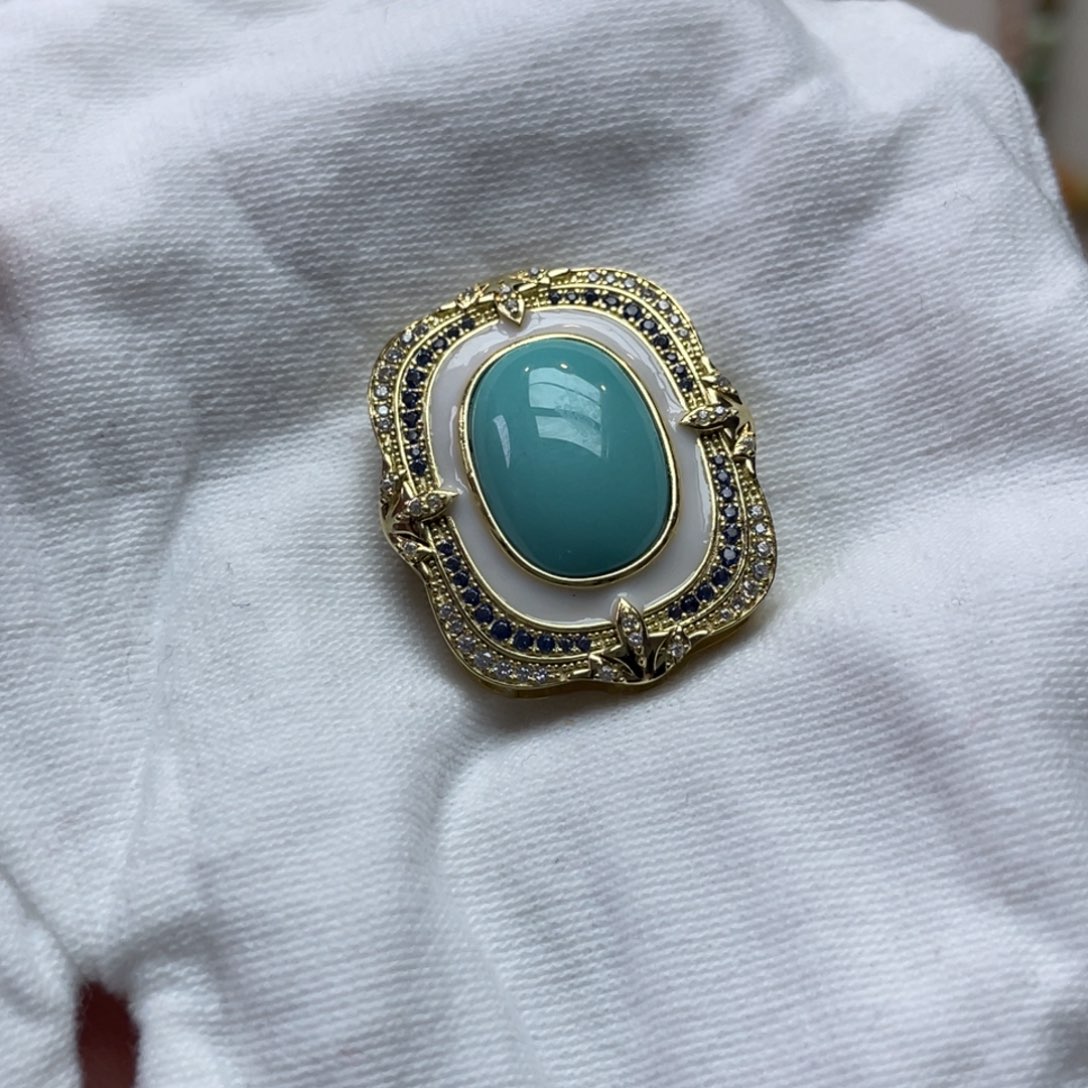 绿松石珠宝奇石合金