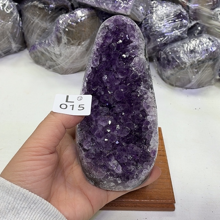 摆件未镶嵌水晶天然紫水晶