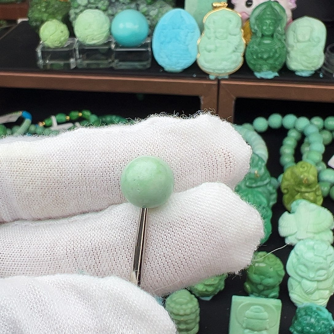 绿松石未镶嵌绿松石主播璐璐