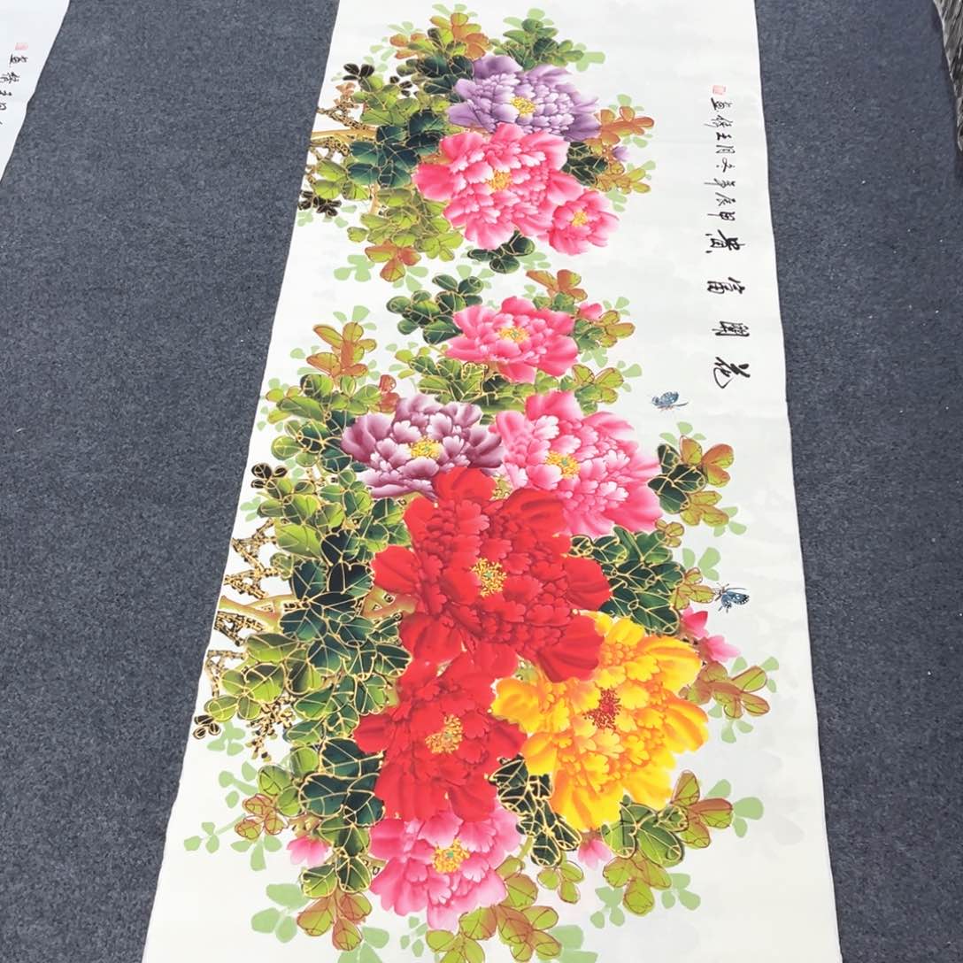 国画我的小伙伴们都很努力