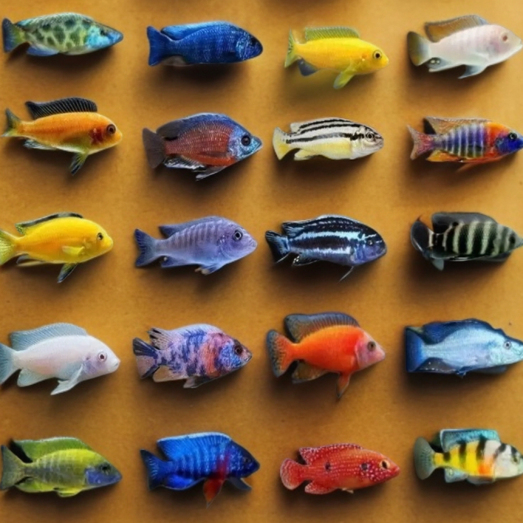 三湖慈鲷鱼马鲷鱼热带淡水活体观赏鱼王子好养耐活