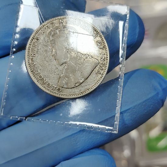 普通金属币乔治五世20分银