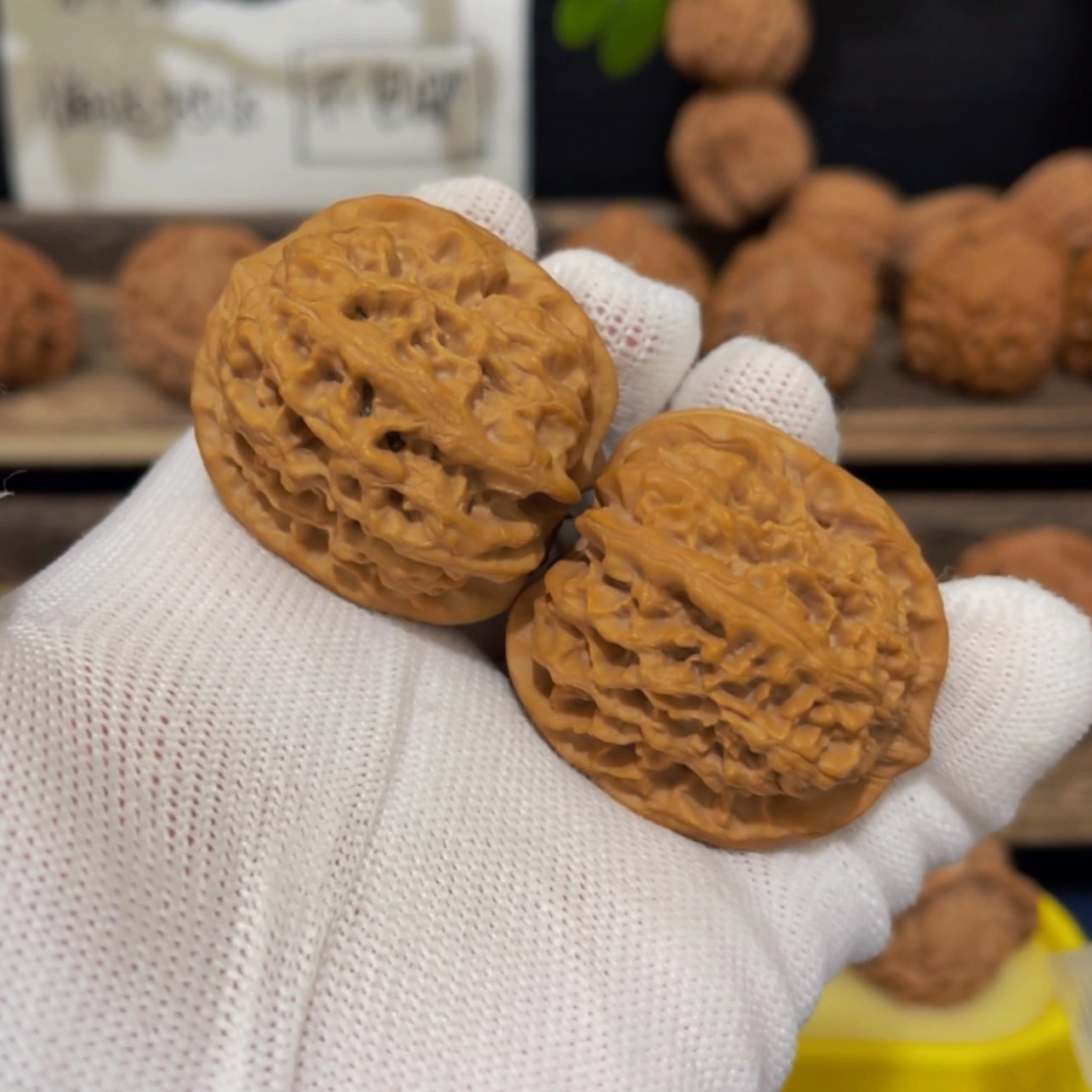 【闪购商品】核桃把件给****斗38尺寸西北将军