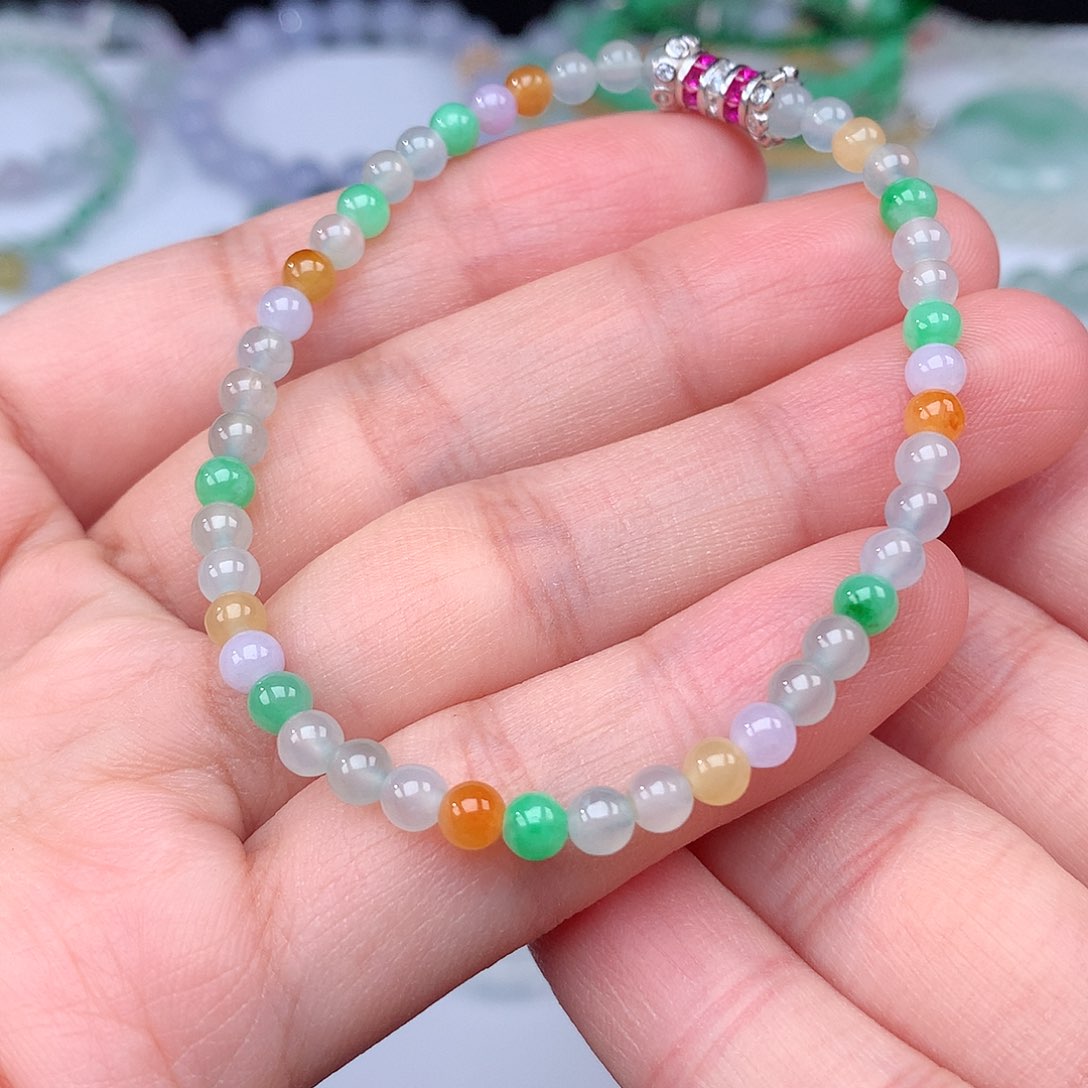 翡翠手链未镶嵌翡翠