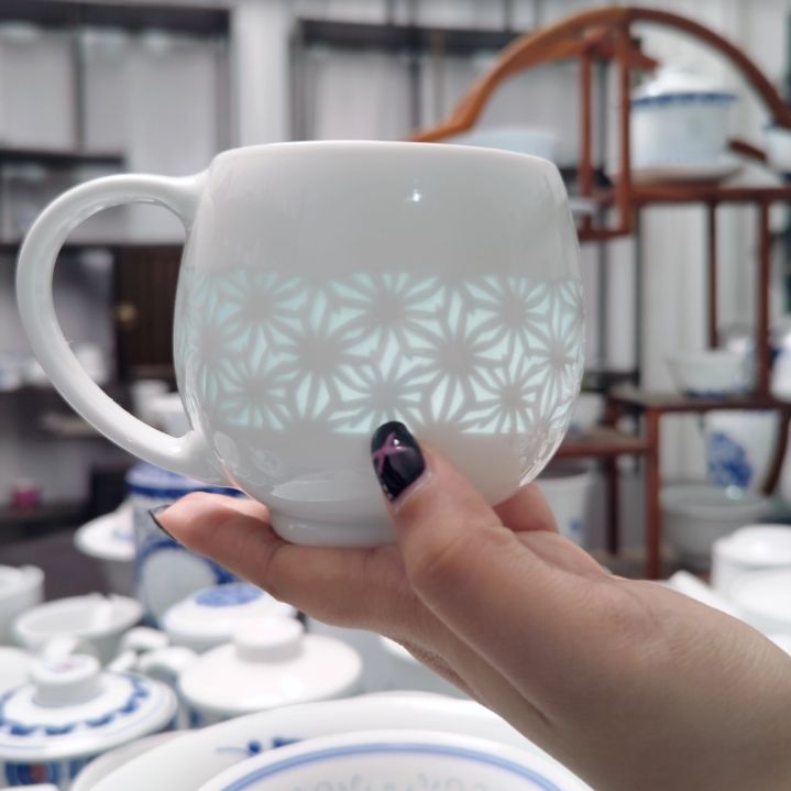 陶瓷清饮苹果身子一个