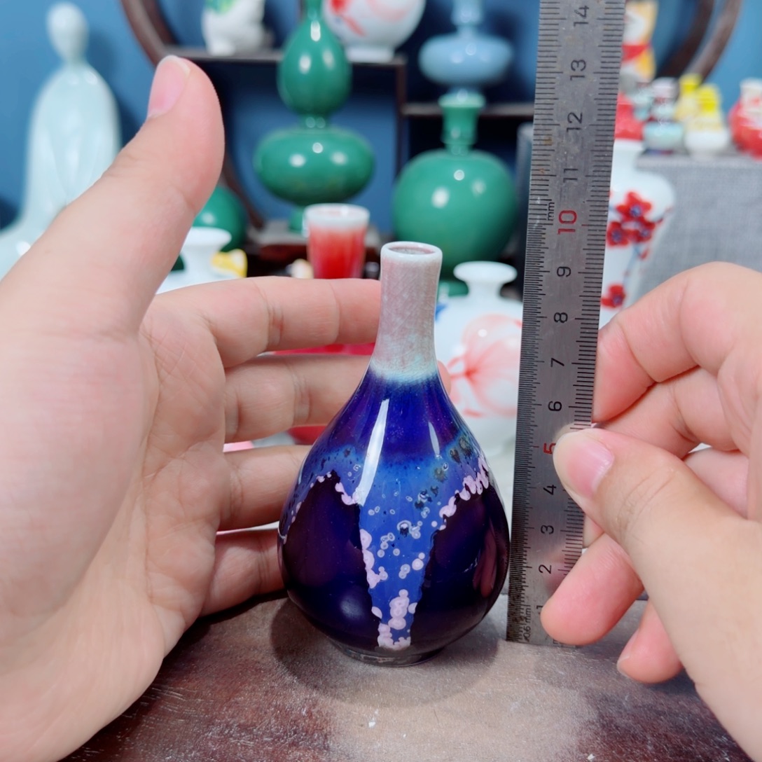 陶瓷手工小花器摆件