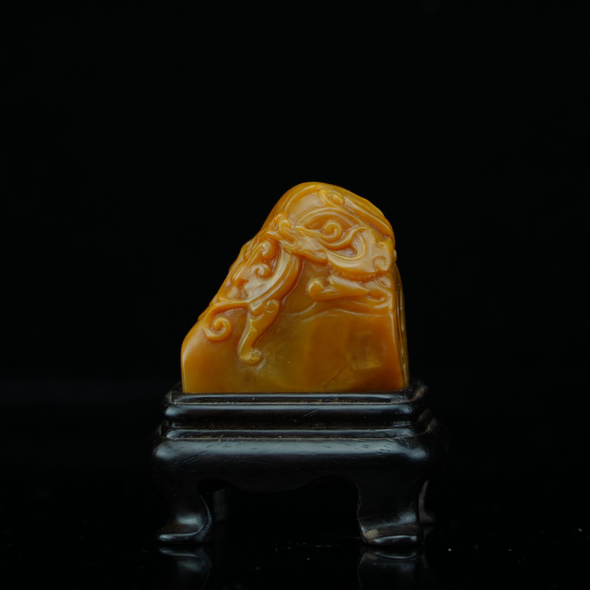 田黄 螭龙如意 /朵云轩 TW34006FY