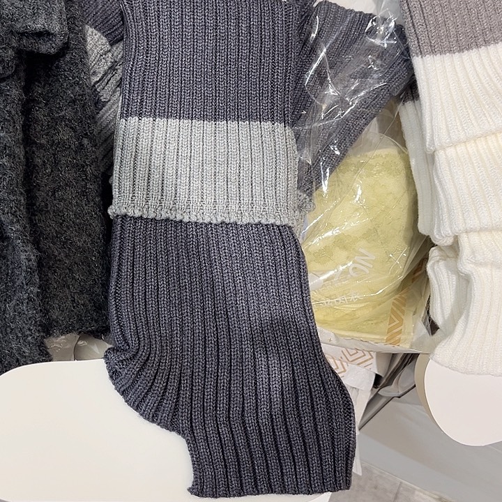 皮质铁合金堆堆袜灰