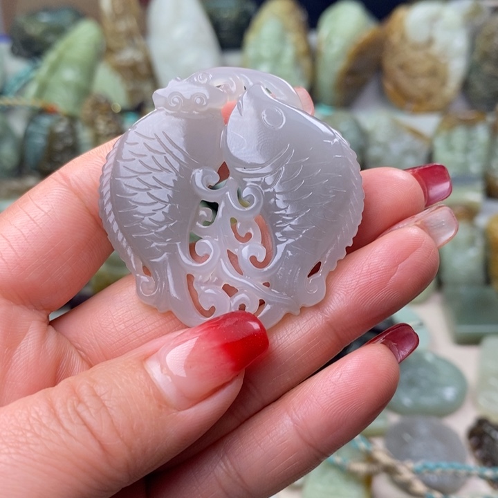 和田玉挂件未镶嵌