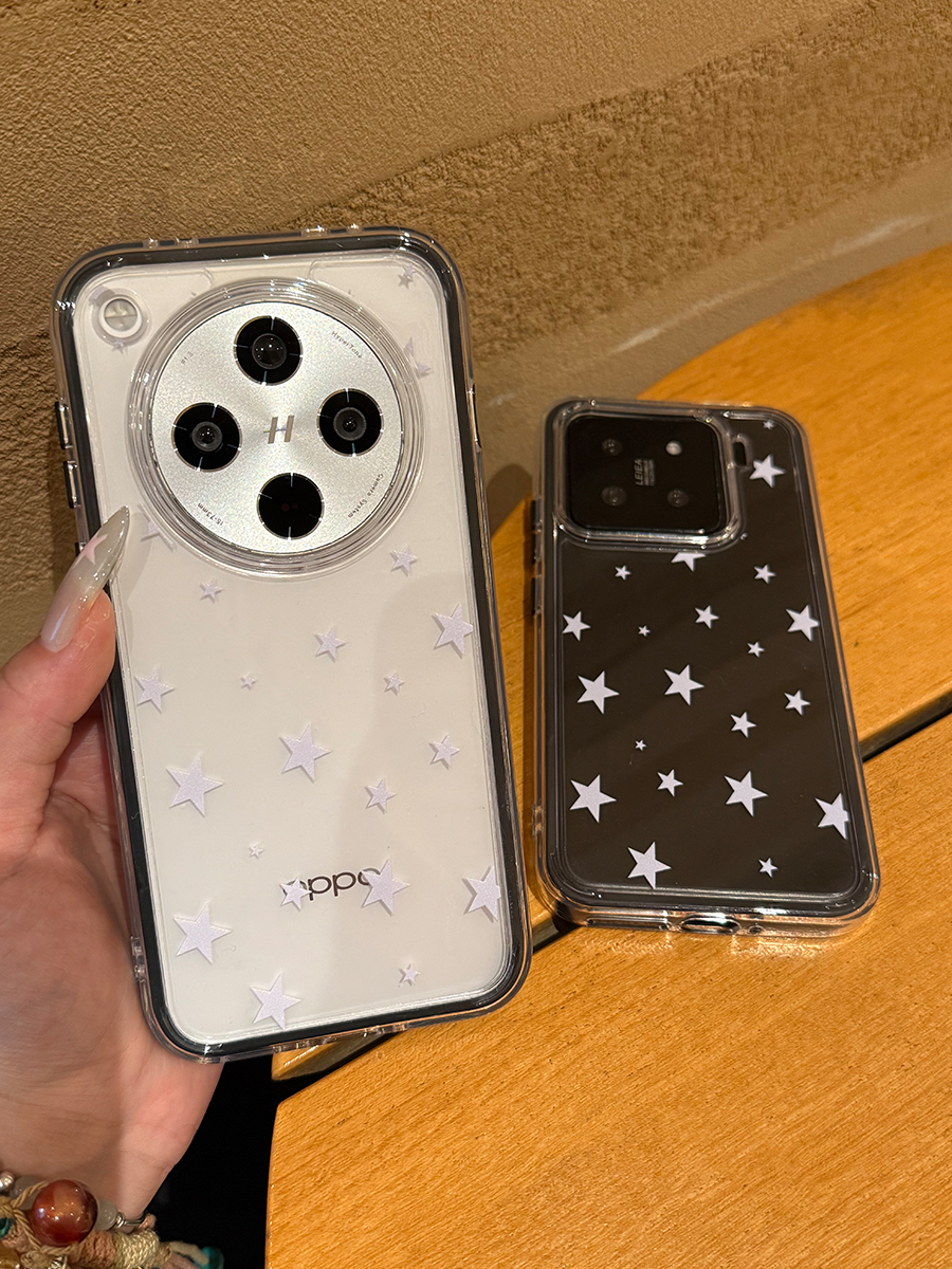 适用vivos30手机壳OPPOfindx8华为小米15荣耀400透明红米k70硬壳