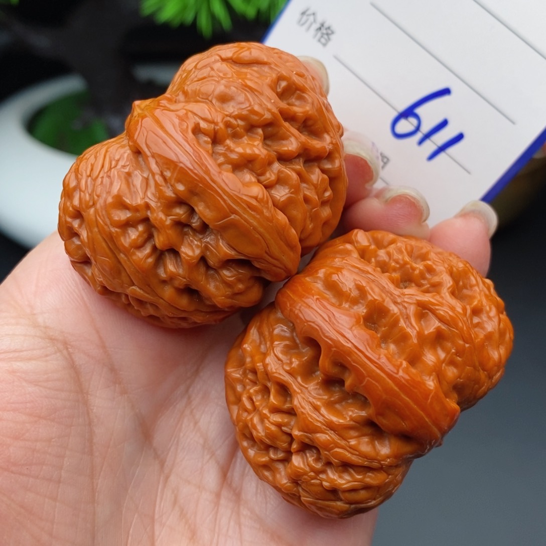 文玩核桃把件46原版611